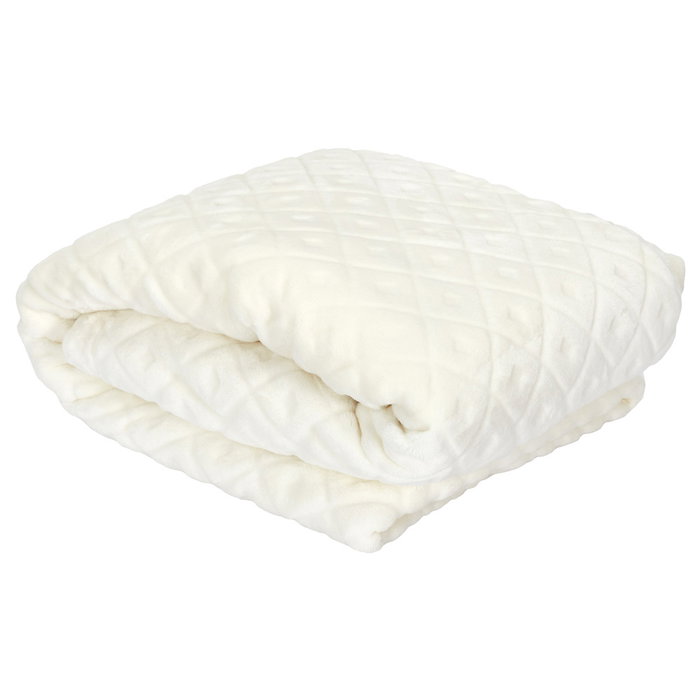 Home Deco Factory Manta Relieve Beige 140x200 cm Home Deco Factory Manta Relieve Beige 140x200 cm