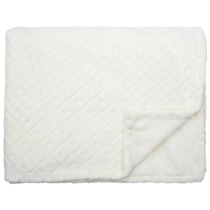 Home Deco Factory Manta Relieve Beige 140x200 cm Home Deco Factory Manta Relieve Beige 140x200 cm