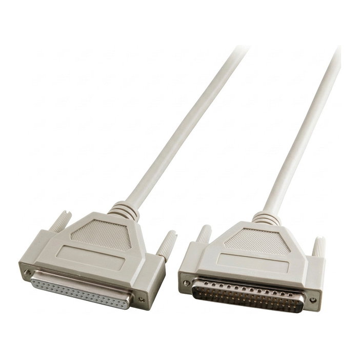 EFB Elektronik Cable serial 1:1, 2x DSub 37 Macho, 2,0m, Beige EFB Elektronik Cable serial 1:1, 2x DSub 37 Macho, 2,0m, Beige