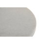 DKD Home Decor Mesita Auxiliar Moderna Blanco Dorado Marmol Aluminio 36 x 48.5 x 36 cm