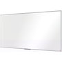 NOBO Pizarra blanca magnética Essence de acero vitrificado 240x120 cm