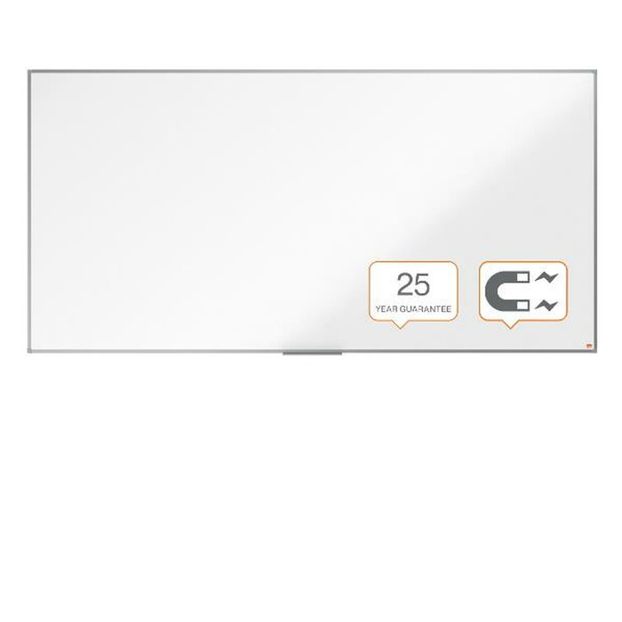 NOBO Pizarra blanca magnética Essence de acero vitrificado 240x120 cm NOBO Pizarra blanca magnética Essence de acero vitrificado 240x120 cm