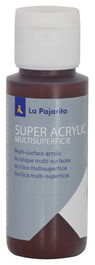 Pintura Acrilica La Pajarita 60 Ml (Bote) Marron Antiguo A-19 (Set de 6)