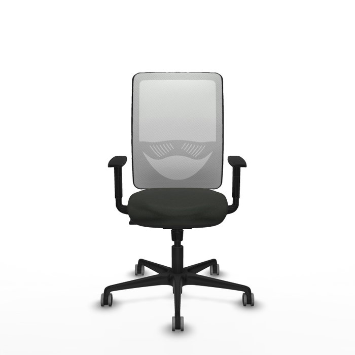 PIQUERAS Y CRESPO Silla de oficina Zulema con mecanismo Sincro, Negro y Blanco PIQUERAS Y CRESPO Silla de oficina Zulema con mecanismo Sincro, Negro y Blanco