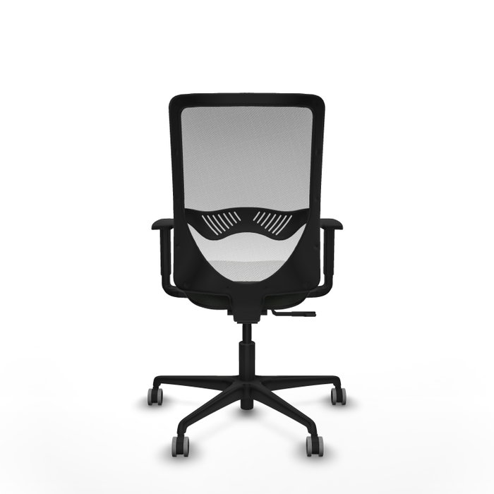 PIQUERAS Y CRESPO Silla de oficina Zulema con mecanismo Sincro, Negro y Blanco PIQUERAS Y CRESPO Silla de oficina Zulema con mecanismo Sincro, Negro y Blanco