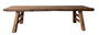 DKD Home Decor Mesa Centro Unique / antique Natural Olmo Macizo 41 x 42.5 x 167 cm