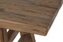 DKD Home Decor Mesa Centro Unique / antique Natural Olmo Macizo 41 x 42.5 x 167 cm