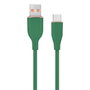 GEMBIRD Cable USB 2.0 de USB A a USB C, 1,5 m, Verde