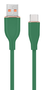 GEMBIRD Cable USB 2.0 de USB A a USB C, 1,5 m, Verde