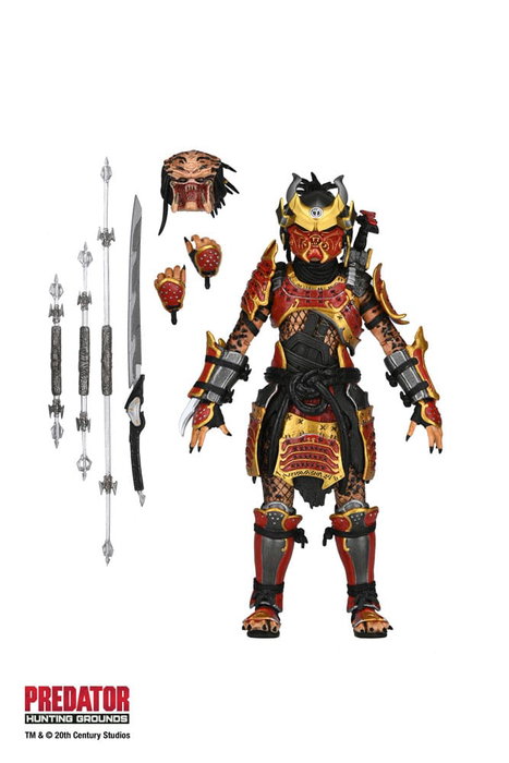 Predator: Hunting Grounds Figura Ultimate Samurai Predator 17 cm Predator: Hunting Grounds Figura Ultimate Samurai Predator 17 cm