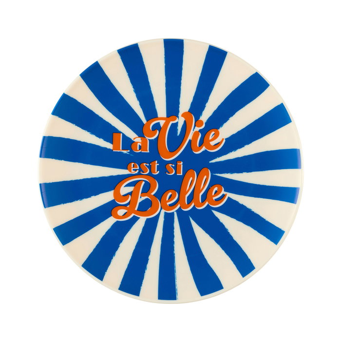 Plato Postre Polipropi Home Deco Factory diámetro 20 cm 