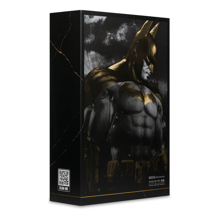 McFarlane Batman DC MULTIVERSE Figura de Acción Arkham City 17239, 178 mm, Negro y Oro, Tema Knightmare, Para Colección