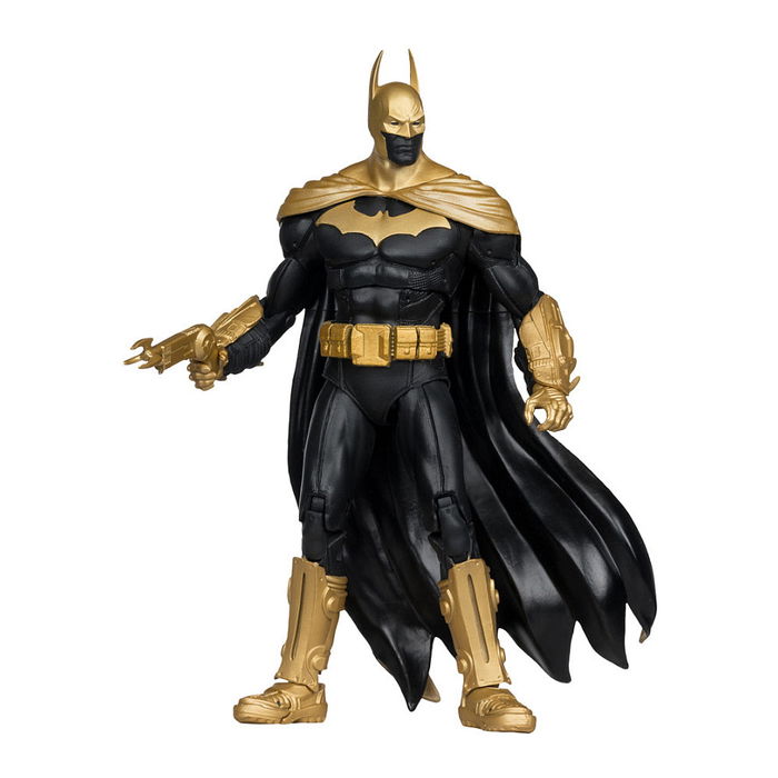 McFarlane Batman DC MULTIVERSE Figura de Acción Arkham City 17239, 178 mm, Negro y Oro, Tema Knightmare, Para Colección