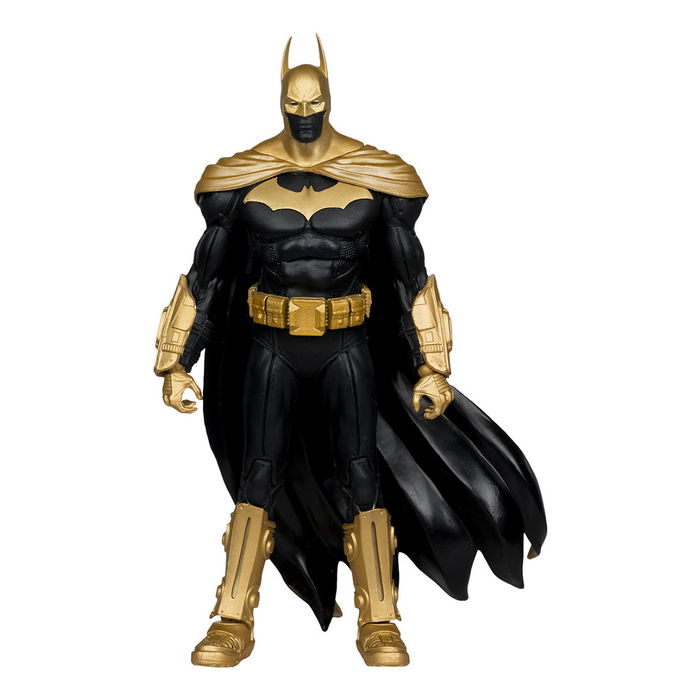 McFarlane Batman DC MULTIVERSE Figura de Acción Arkham City 17239, 178 mm, Negro y Oro, Tema Knightmare, Para Colección