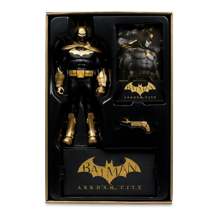 McFarlane Toys DC Multiverse Batman Arkham City Knightmare Edition Gold Label