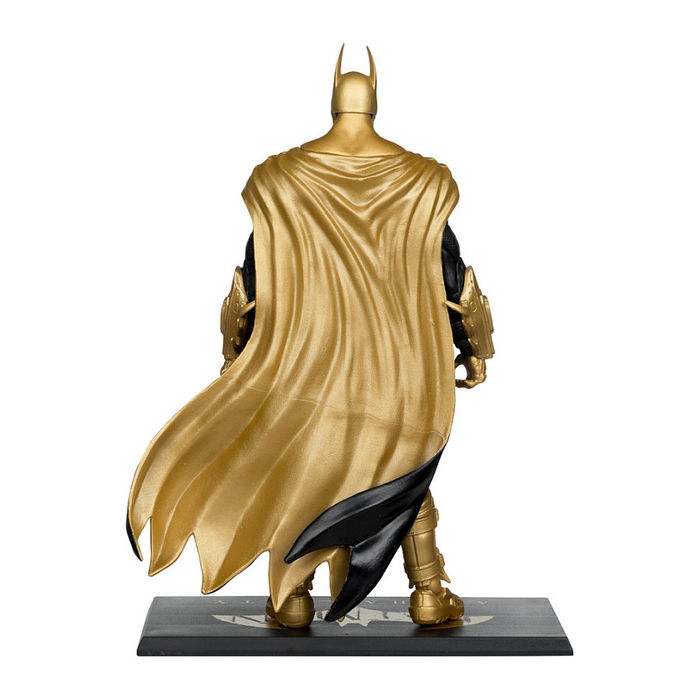 McFarlane Batman DC MULTIVERSE Figura de Acción Arkham City 17239, 178 mm, Negro y Oro, Tema Knightmare, Para Colección