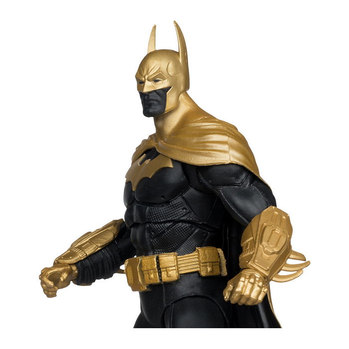 McFarlane Batman DC MULTIVERSE Figura de Acción Arkham City 17239, 178 mm, Negro y Oro, Tema Knightmare, Para Colección