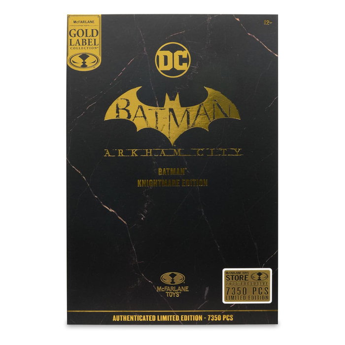 DC Multiverse Figura Batman (Arkham City) Knightmare Edition (Gold Label) 19 cm