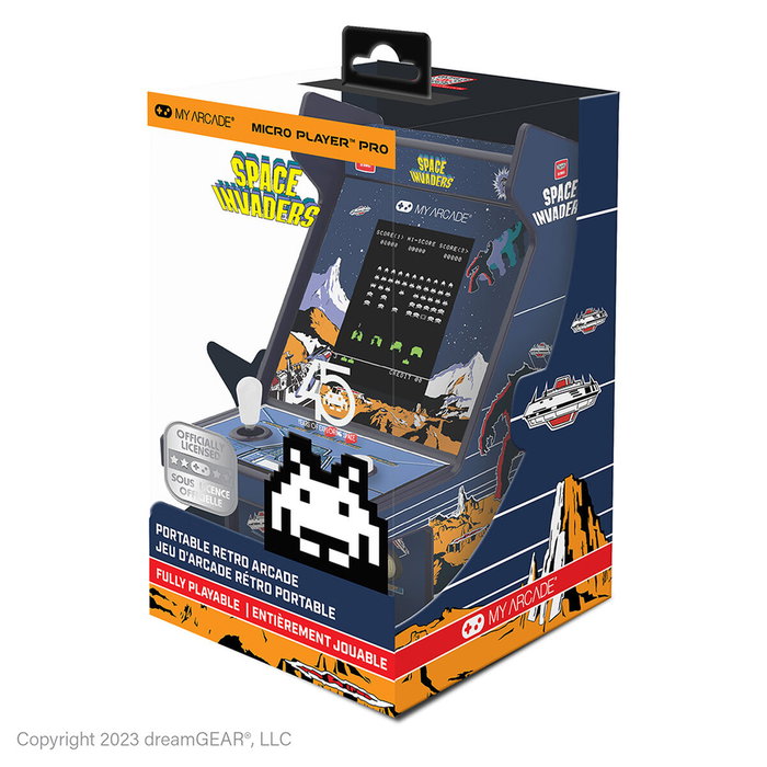 My Arcade Micro player pro Space invaders 6,75 inch My Arcade Micro player pro Space invaders 6,75 inch