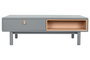 DKD Home Decor Mesa de Centro MDF PU Gris 120x60x40