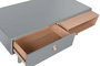 DKD Home Decor Mesa de Centro MDF PU Gris 120x60x40
