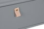 DKD Home Decor Mesa de Centro MDF PU Gris 120x60x40