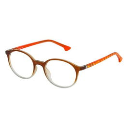 Montura de Gafas Infantil Police VK0514704GF Naranja Ø 47 mm Infantil