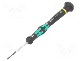WERA Destornillador de precisión plano Kraftform Micro 1,5x0,23mm