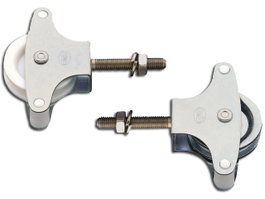 AMIG FINSTOCK POLEAS 3 Zincada Roldana Metal Tornillo de 40