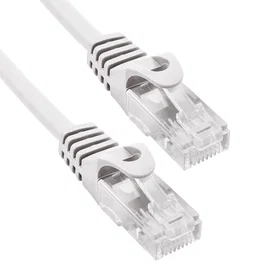 Phasak PHK 1525 Cable de Red RJ45 UTP Cat.6 CCA Gris 25m, Conector Macho Derecho