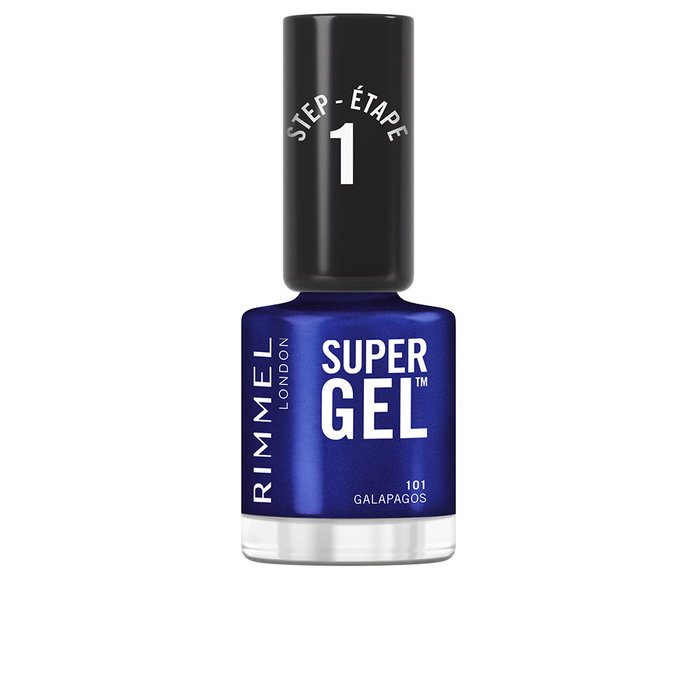 Rimmel London Super Gel Esmalte de Uñas Efecto Gel #101-Galapagos 12 ml - Hasta 14 Días de Color y Brillo Rimmel London Super Gel Esmalte de Uñas Efecto Gel #101-Galapagos 12 ml - Hasta 14 Días de Color y Brillo