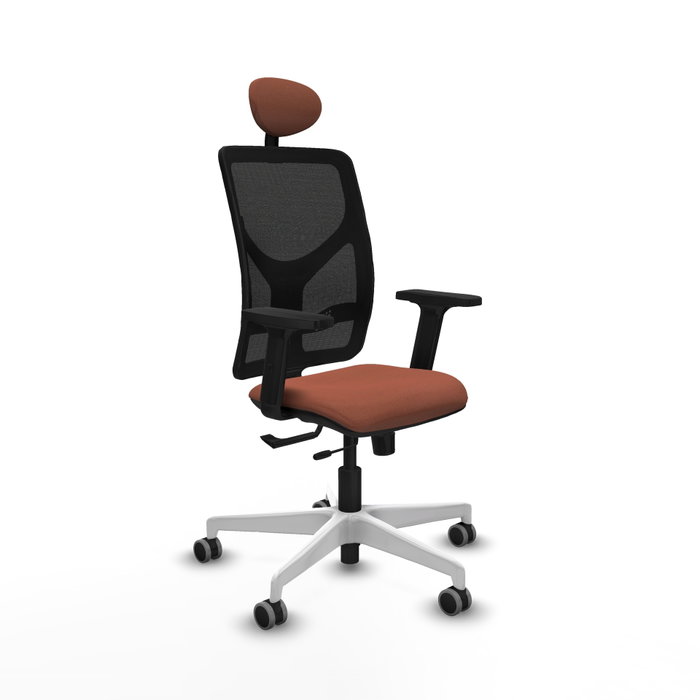 PIQUERAS Y CRESPO Silla de oficina Motilla con mecanismo Sincro/Traslack Marrón y Negro PIQUERAS Y CRESPO Silla de oficina Motilla con mecanismo Sincro/Traslack Marrón y Negro