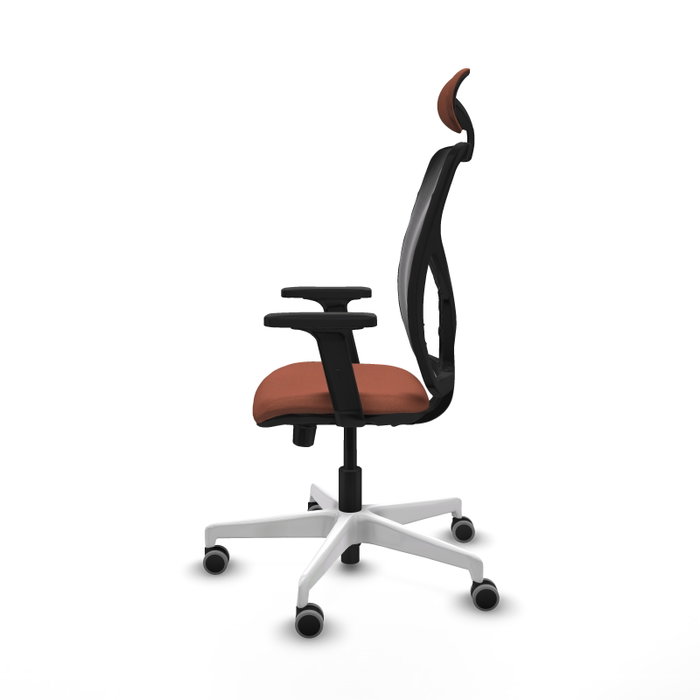 PIQUERAS Y CRESPO Silla de oficina Motilla con mecanismo Sincro/Traslack Marrón y Negro PIQUERAS Y CRESPO Silla de oficina Motilla con mecanismo Sincro/Traslack Marrón y Negro