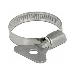DeLOCK Abrazadera de mariposa con tuerca de mariposa 25 - 40 mm, 10 unidades