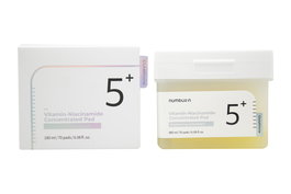 Numbuzin No.5 Vitamin-Niacinamide Concentrated Pads - 70 Pads