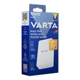Varta Mag Pro Power Bank Inalámbrica Magnética 10000 mAh 10W con USB-C PD 20W