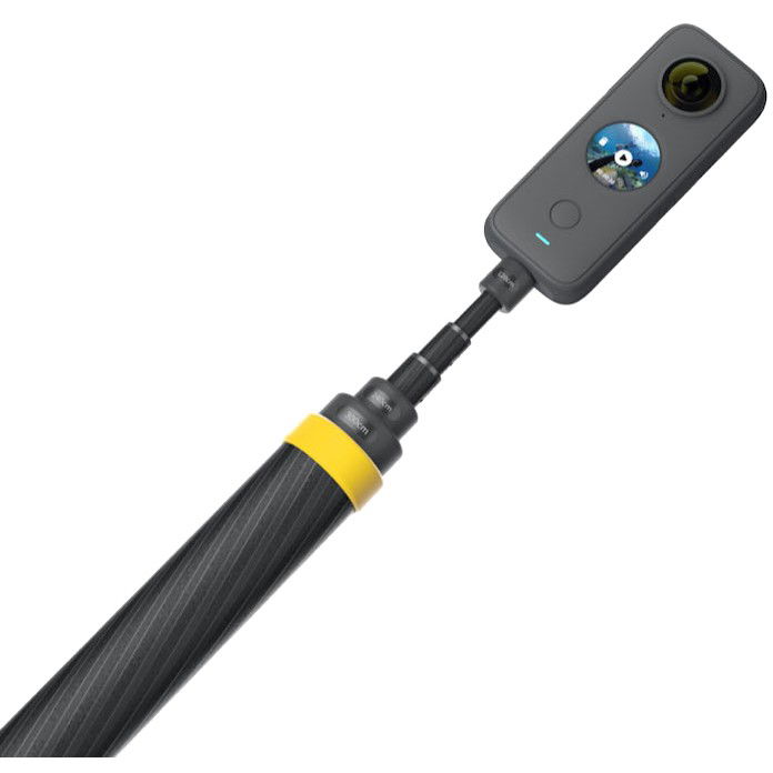 Insta360 Extended Selfie Stick para cámaras X3, ONE RS, ONE X2, ONE R, ONE X, Fibra de carbono, Negro Insta360 Extended Selfie Stick para cámaras X3, ONE RS, ONE X2, ONE R, ONE X, Fibra de carbono, Negro