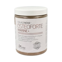 VAMINTER Colagenova Osteoforte Marino MenaQ7 Chocolate - Colágeno con Vitamina D3 y K2 para Huesos y Articulaciones - 315 g