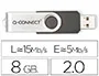 Q-connect Memoria USB Flash 8 GB 2.0