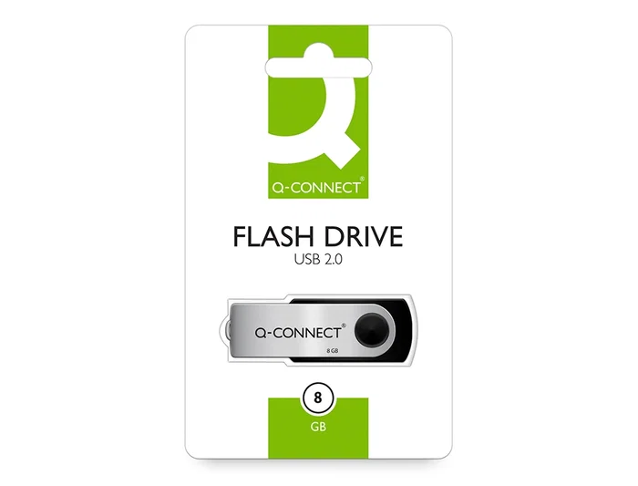 Q-connect Memoria USB Flash 8 GB 2.0