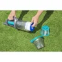 Bestway BES6941607395073 Aspiradora de Piscina Portátil AquaGrip, 90 Minutos Autonomía, para Piscinas Hasta 6.10 m