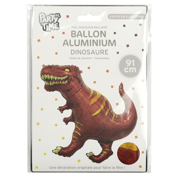 Party Time Globo Dinosaurio altura 91 cm