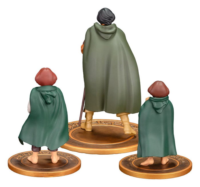 Dark Horse El Señor de los Anillos Pack de 3 Figuras PVC Frodo, Aragorn y Samwise