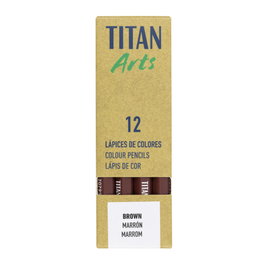Titan Arts Lápiz de Iniciación Tierra Sienna T
