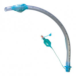 Tubo endotraqueal de PVC con balón Ø 12mm x 55cm