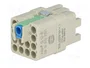 HARTING Han Q12-F-QL Plantilla de Contacto Hembra Han Q