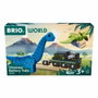 Brio World Tren con pilas de dinosaurio