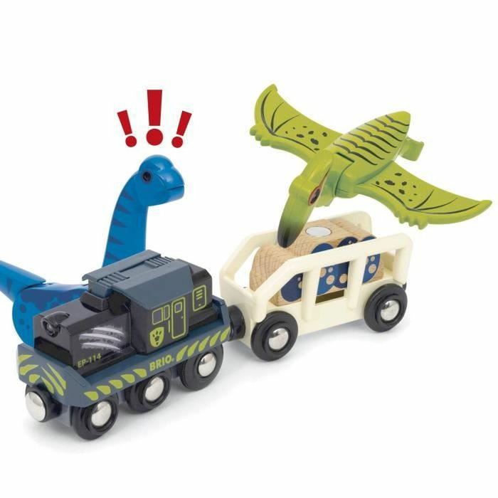 Brio World Tren con pilas de dinosaurio Brio World Tren con pilas de dinosaurio