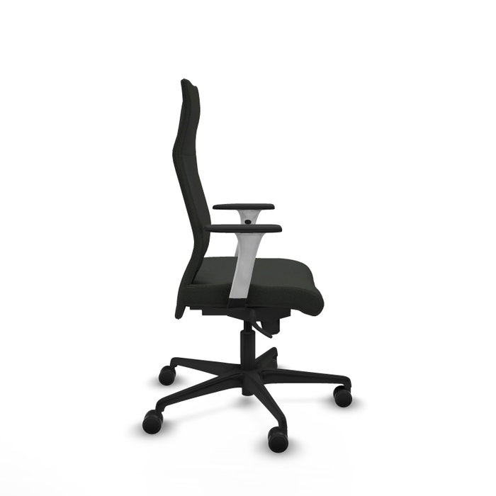 PIQUERAS Y CRESPO Sillón Albacete con Mecanismo Sincro, Tela Negra PIQUERAS Y CRESPO Sillón Albacete con Mecanismo Sincro, Tela Negra