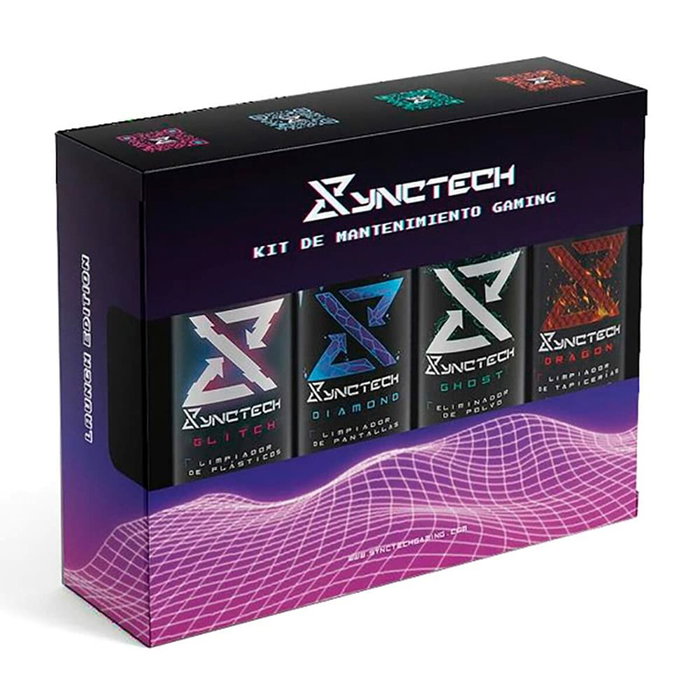 Synctech Kit de Mantenimiento Gaming (Diamond, Ghost, Glitch, Dragon) Synctech Kit de Mantenimiento Gaming (Diamond, Ghost, Glitch, Dragon)